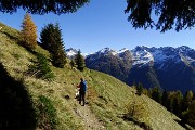 Anello del PIZZO BADILE (2044 m), da Piazzatorre il 23 ottobre 2015 - FOTOGALLERY